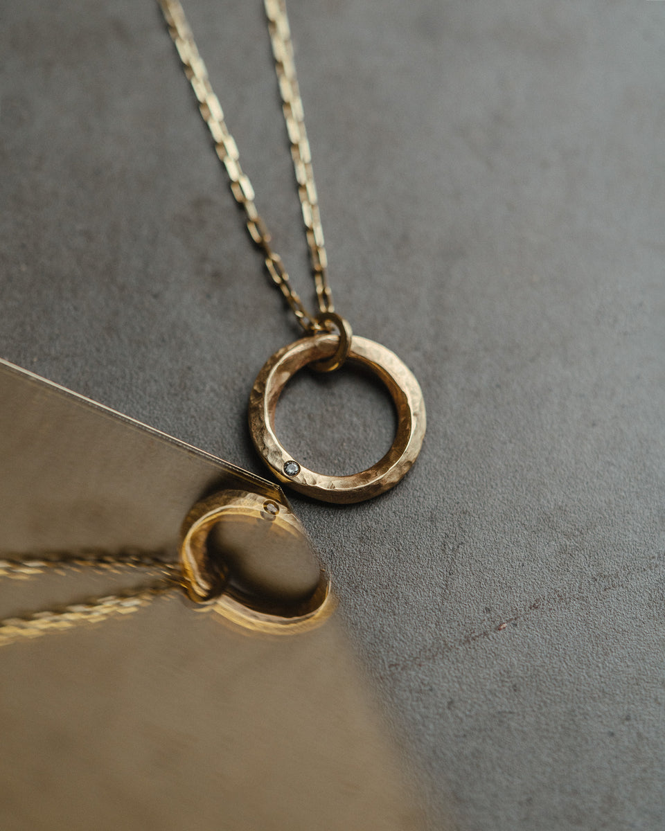 TWISTEDPENDANTGOLD // GONE.ARCHIVE Artisan Jewellery