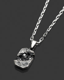 RUEVA-PENDANT hand-carved sterling silver pendant