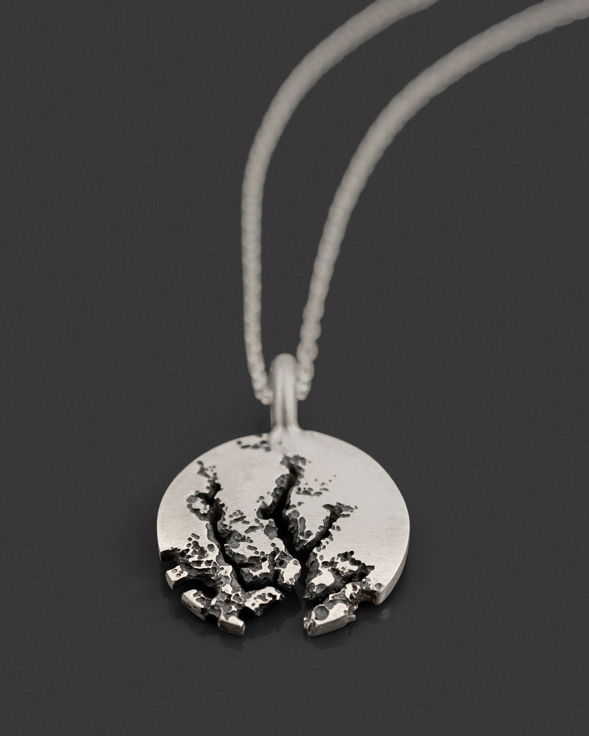 TNIN-PENDANT hand-carved sterling silver pendant