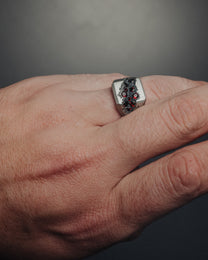 RED GARNETS SET