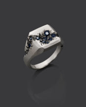 Load image into Gallery viewer, FATM-BLUE-SAPPHIRES-RING